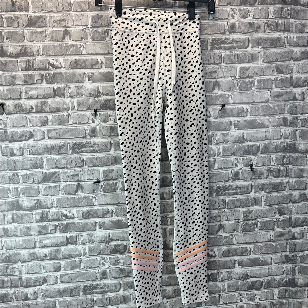 Woman's white fox active leggings‎